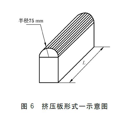 图6 挤压板形式一示意图