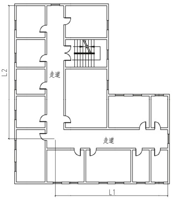 图 27.1 “L”形走道