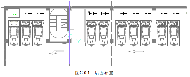 图C.0.1 后面布置