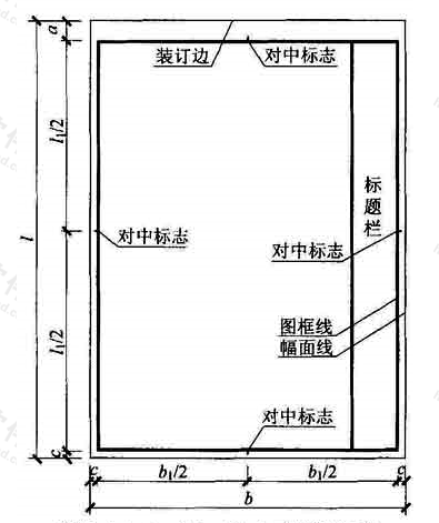 表3.2.1-4  A0~A4立式幅面（二）