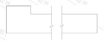 图10.4.3  折断简化画法